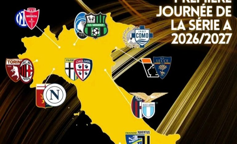Serie A : tous les résultats de la première journée 2026-2027
