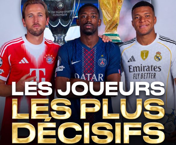 Top 10 des joueurs les plus décisifs en phases finales de Ligue des champions et du Mondial 2026