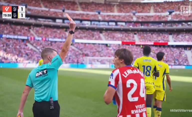 Atlético Madrid – Villarreal : carton rouge pour Robin Le Normand, sa saison en Liga est-elle déjà compromise ?