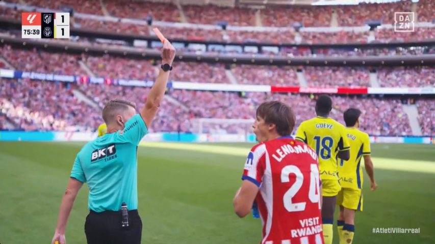 carton rouge pour Robin Le Normand
