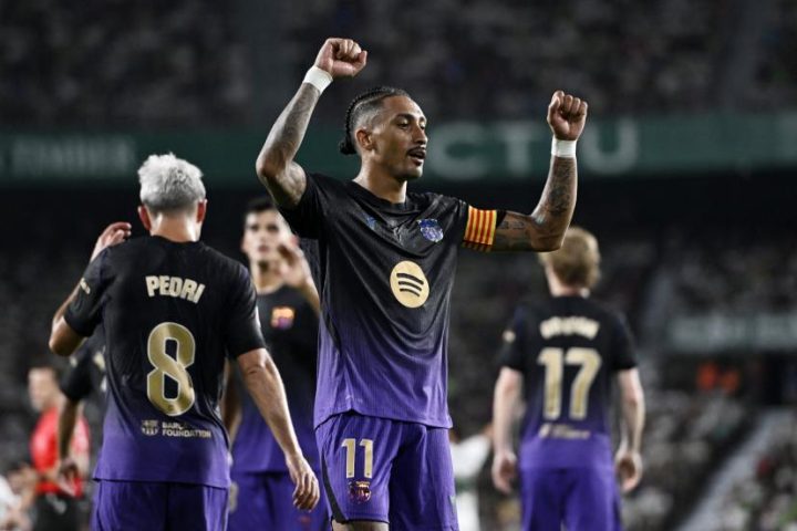 Raphinha Elche – FC Barcelone