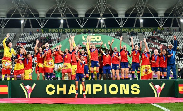 Espagne : sacre historique pour les U20 féminines au Mondial 2024