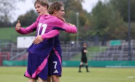 La sélection allemande U17 affronte l'Angleterre en clôture de la Four Nations Cup à Duisburg