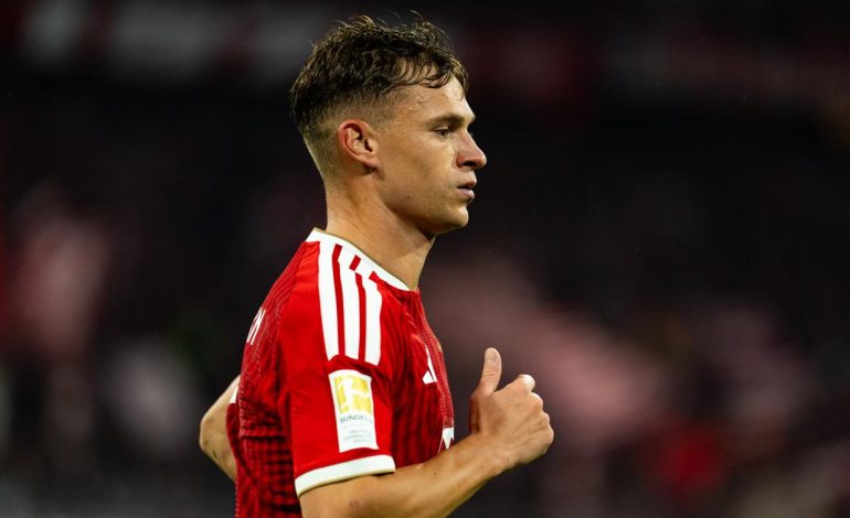 Kimmich incertain pour le match de Ligue des Champions contre Arsenal, Neuer proche du retour