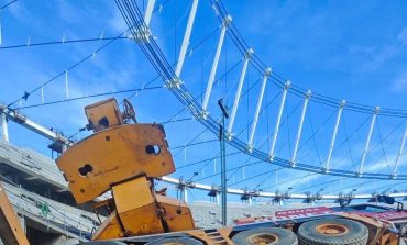 Incident au nouveau Mestalla : une grue s'effondre sans blessés