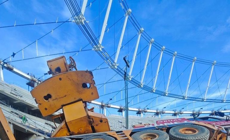 Incident au nouveau Mestalla : une grue s’effondre sans blessés