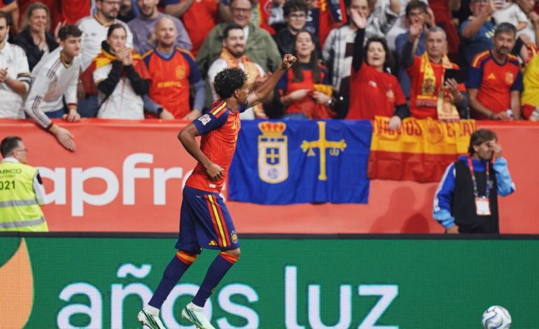 L&rsquo;Espagne reste invaincue en Ligue des Nations après une victoire 3-1 contre la République Tchèque